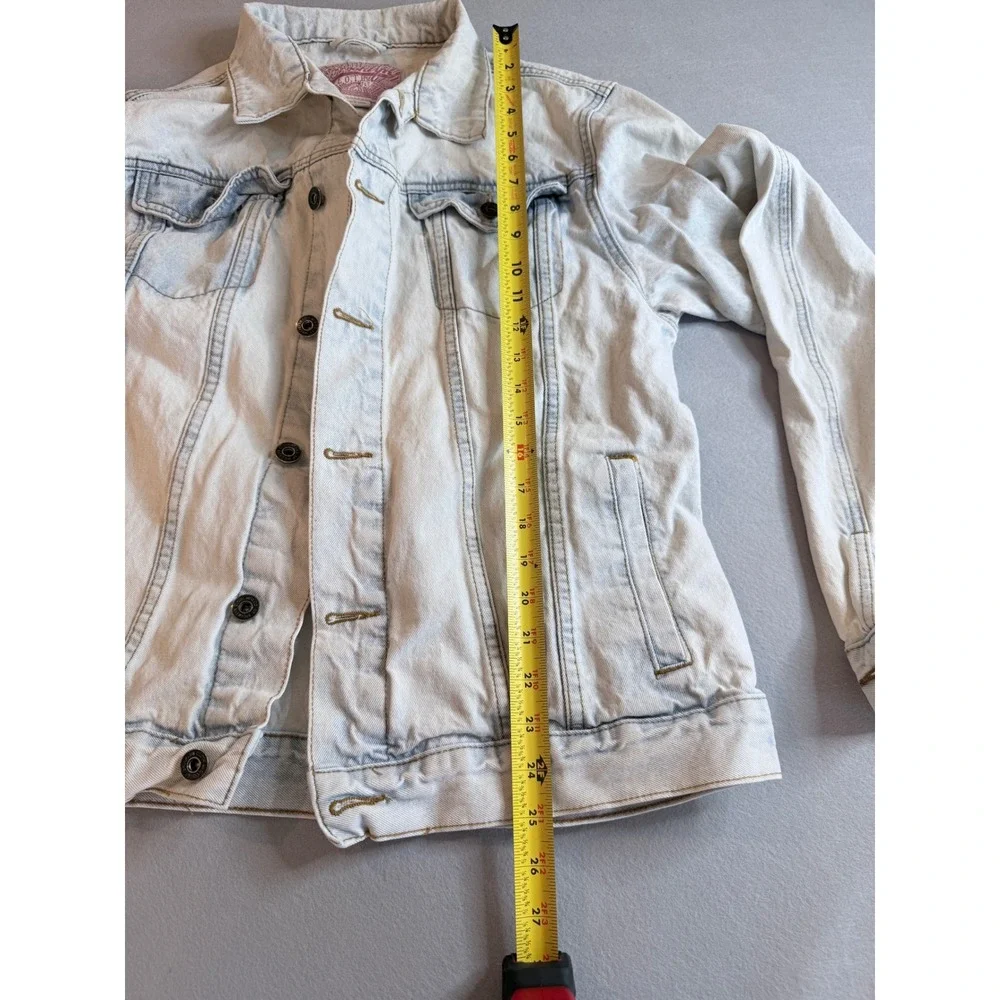 Brooklyn Cloth Light Wash Denim Trucker Jacket Mens Large [Excellent]